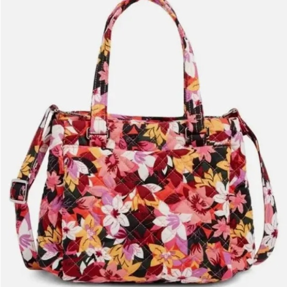Vera Bradley Rosa Flora Multi Compartment bag